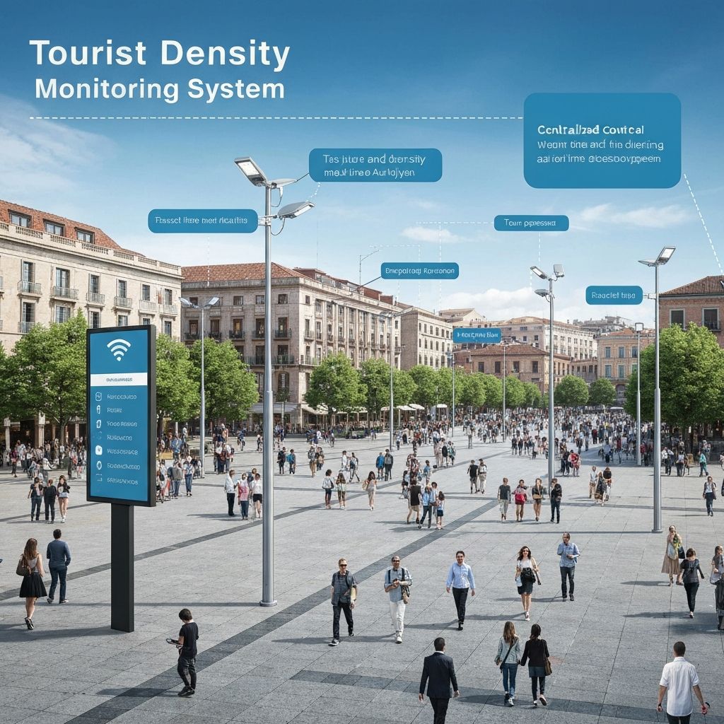 Sistem Monitoring Kepadatan Tempat Wisata